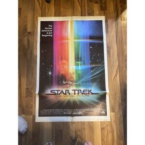 Star Trek poster Motion Picture original movie Authenticity Certificate